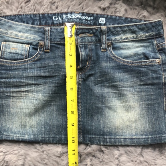 Guess denim skirt stretch size 28 - Picture 9 of 10